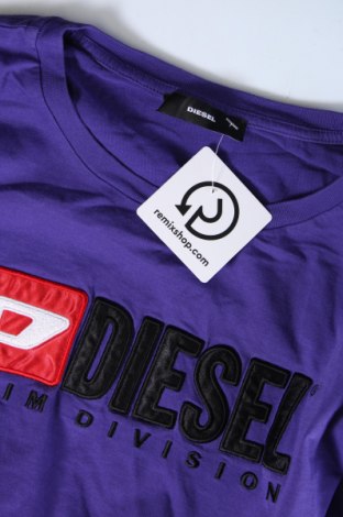 Damen T-Shirt Diesel, Größe M, Farbe Lila, Preis € 39,73