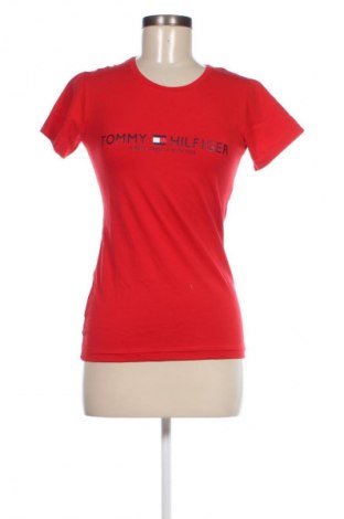 Damen T-Shirt Tommy Hilfiger, Größe M, Farbe Rot, Preis 39,30 €