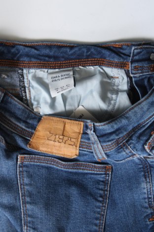 Damskie jeansy Zara, Rozmiar XS, Kolor Niebieski, Cena 40,99 zł