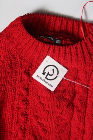 Damski sweter Stradivarius, Rozmiar M, Kolor Czerwony, Cena 46,99 zł