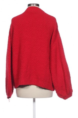 Damski sweter Stradivarius, Rozmiar M, Kolor Czerwony, Cena 46,99 zł