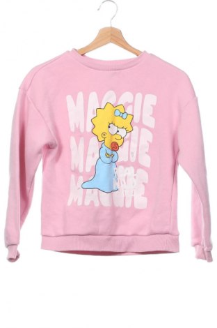 Dziecięca bluzka The Simpsons, Rozmiar 9-10y/ 140-146 cm, Kolor Różowy, Cena 27,03 zł