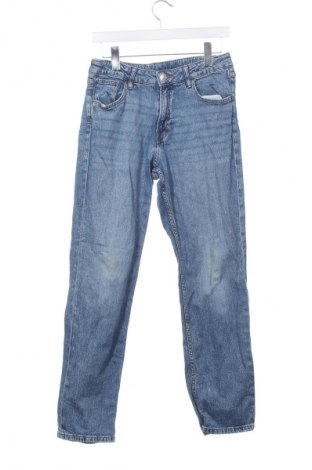 Dziecięce jeansy H&M, Rozmiar 12-13y/ 158-164 cm, Kolor Niebieski, Cena 71,91 zł