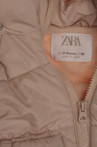 Детско яке Zara, Размер 9-12m/ 74-80 см, Цвят Розов, Цена 57,20 лв.