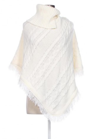 Poncho, Größe M, Farbe Ecru, Preis € 14,84