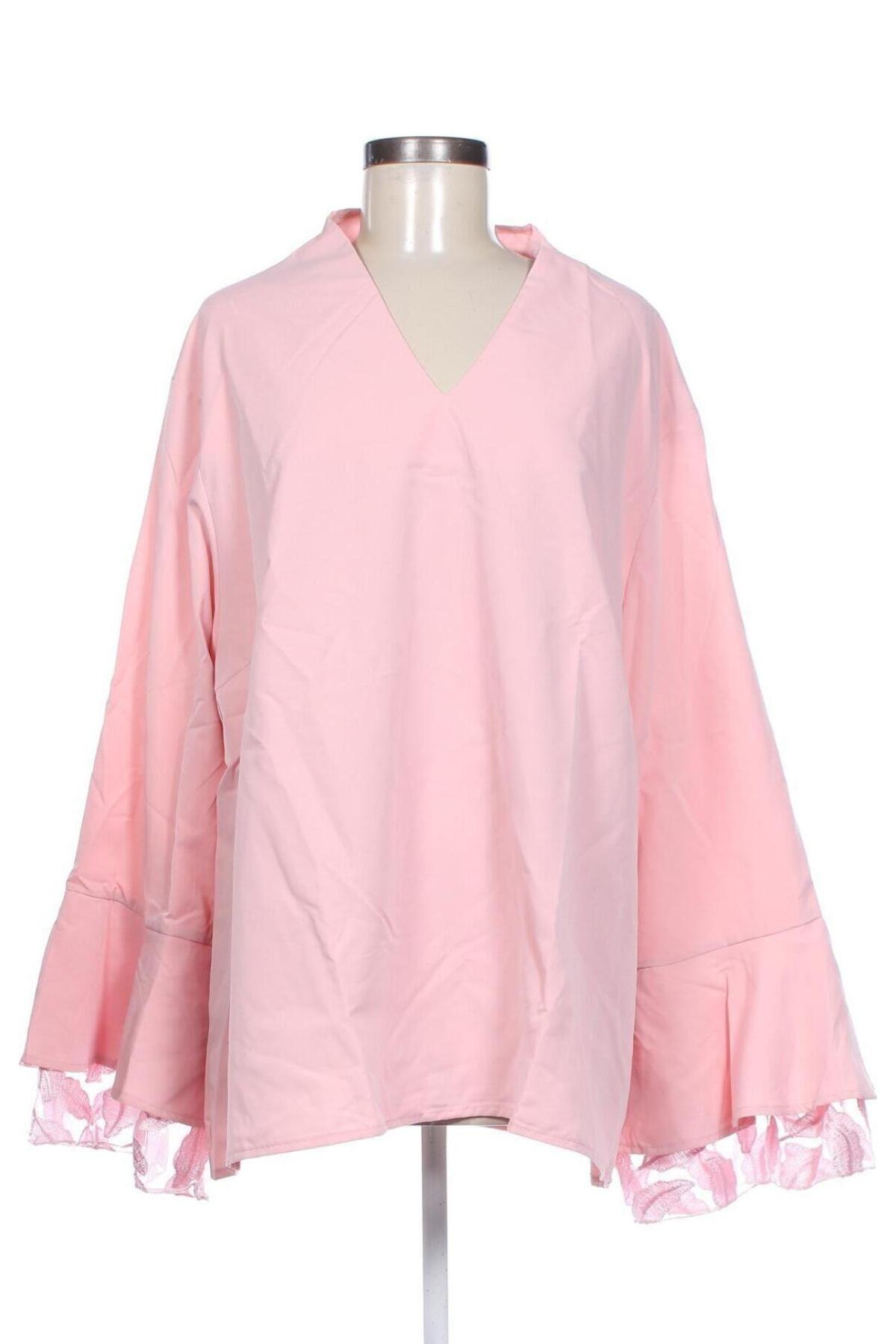 Damen Shirt, Größe 5XL, Farbe Rosa, Preis € 6,49