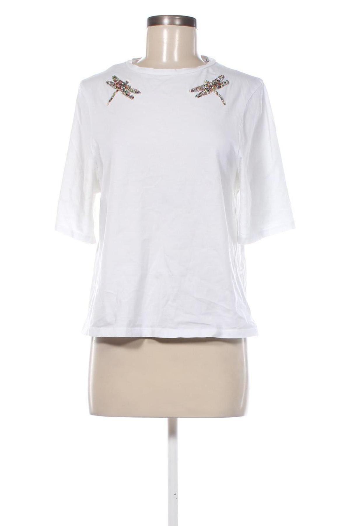 Damen Shirt Mango, Größe M, Farbe Weiß, Preis € 13,81