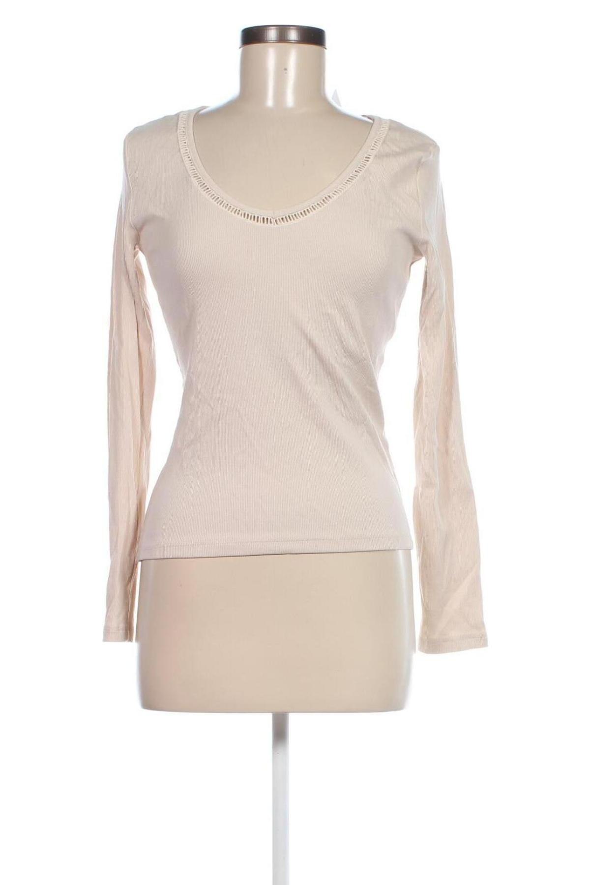 Damen Shirt Sinsay, Größe S, Farbe Beige, Preis 6,99 €