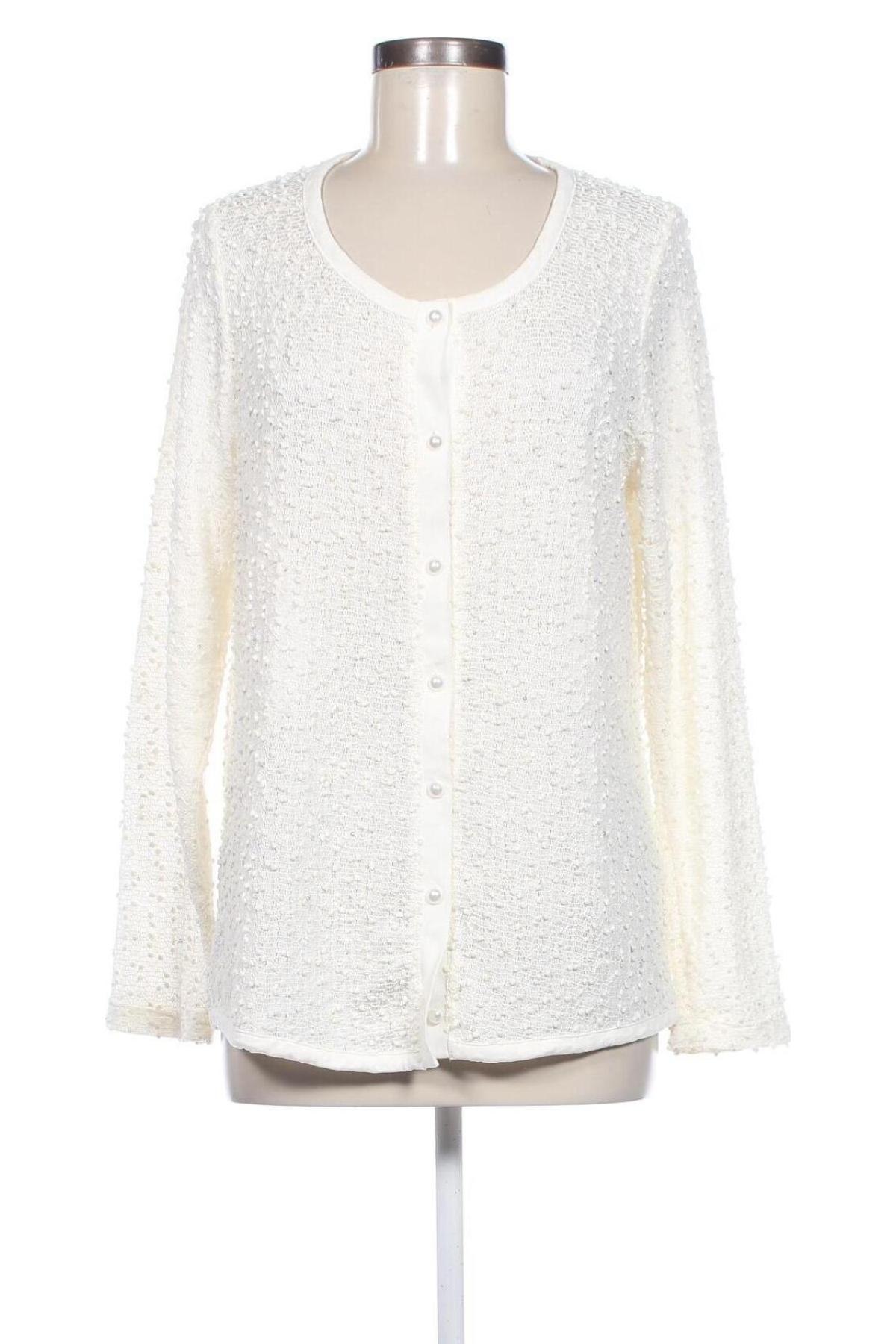 Cardigan de damă Amy Vermont, Mărime L, Culoare Ecru, Preț 68,99 Lei