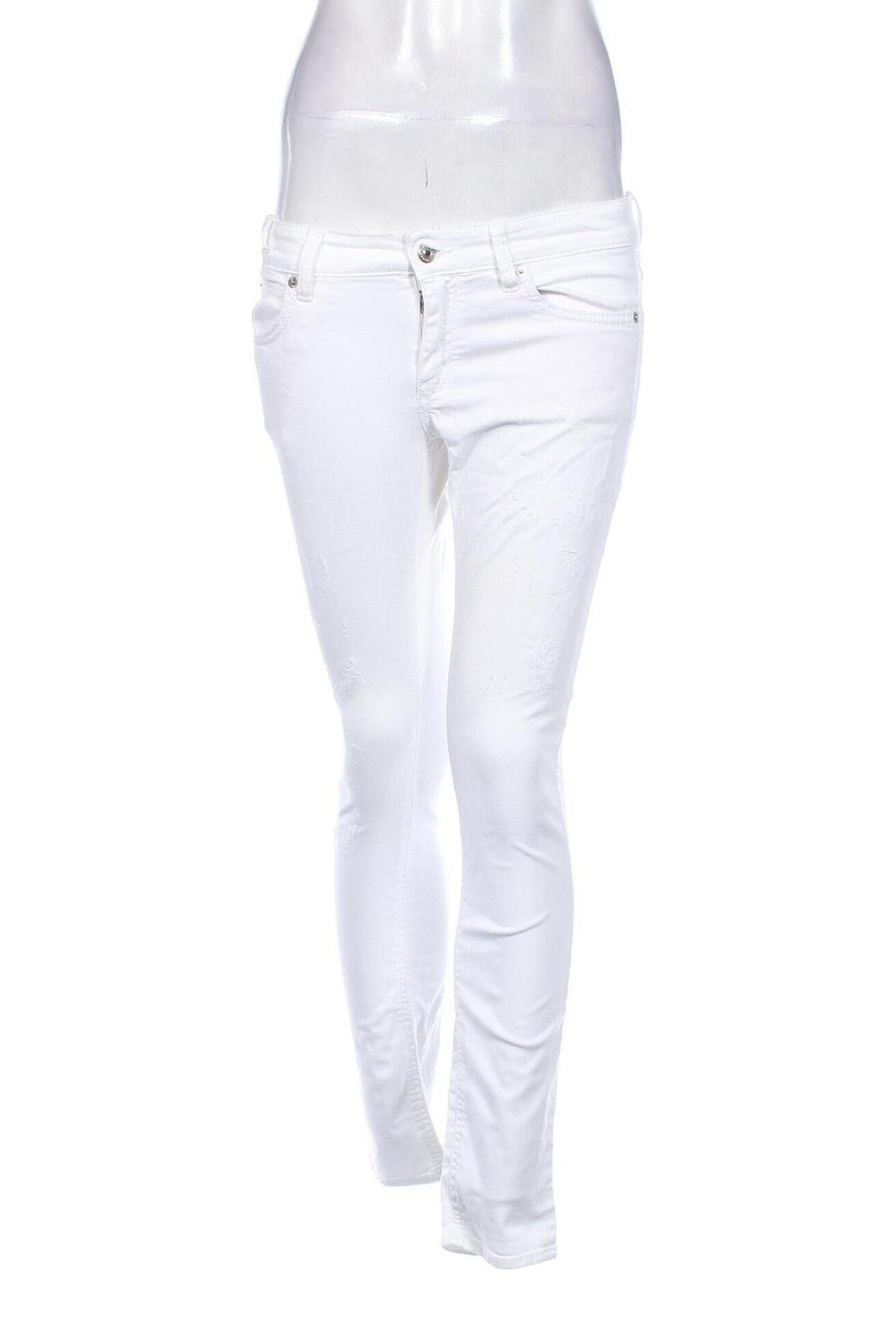 Damen Jeans Drykorn for beautiful people, Größe M, Farbe Weiß, Preis 32,99 €