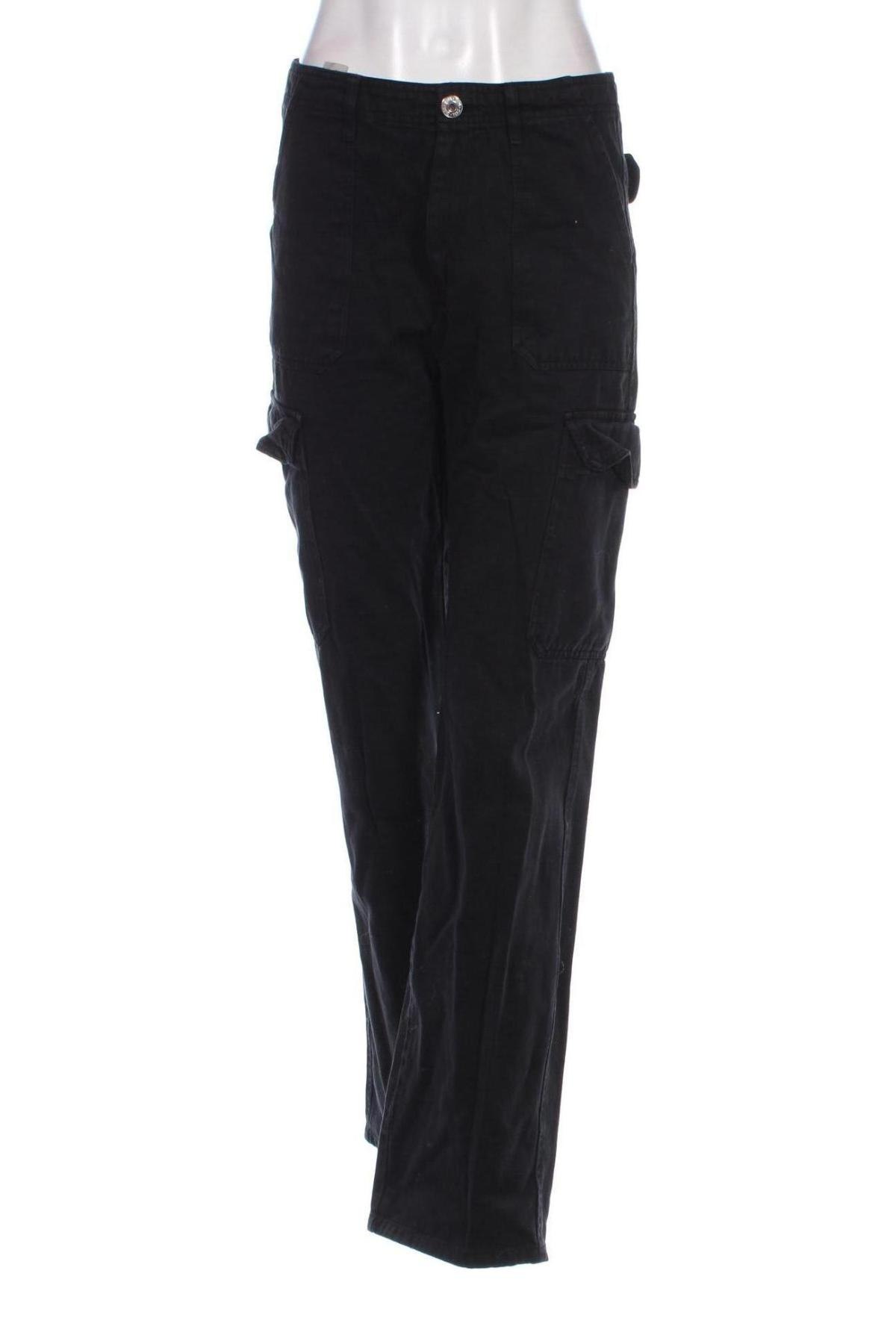 Pantaloni de femei Zara, Mărime S, Culoare Negru, Preț 44,99 Lei