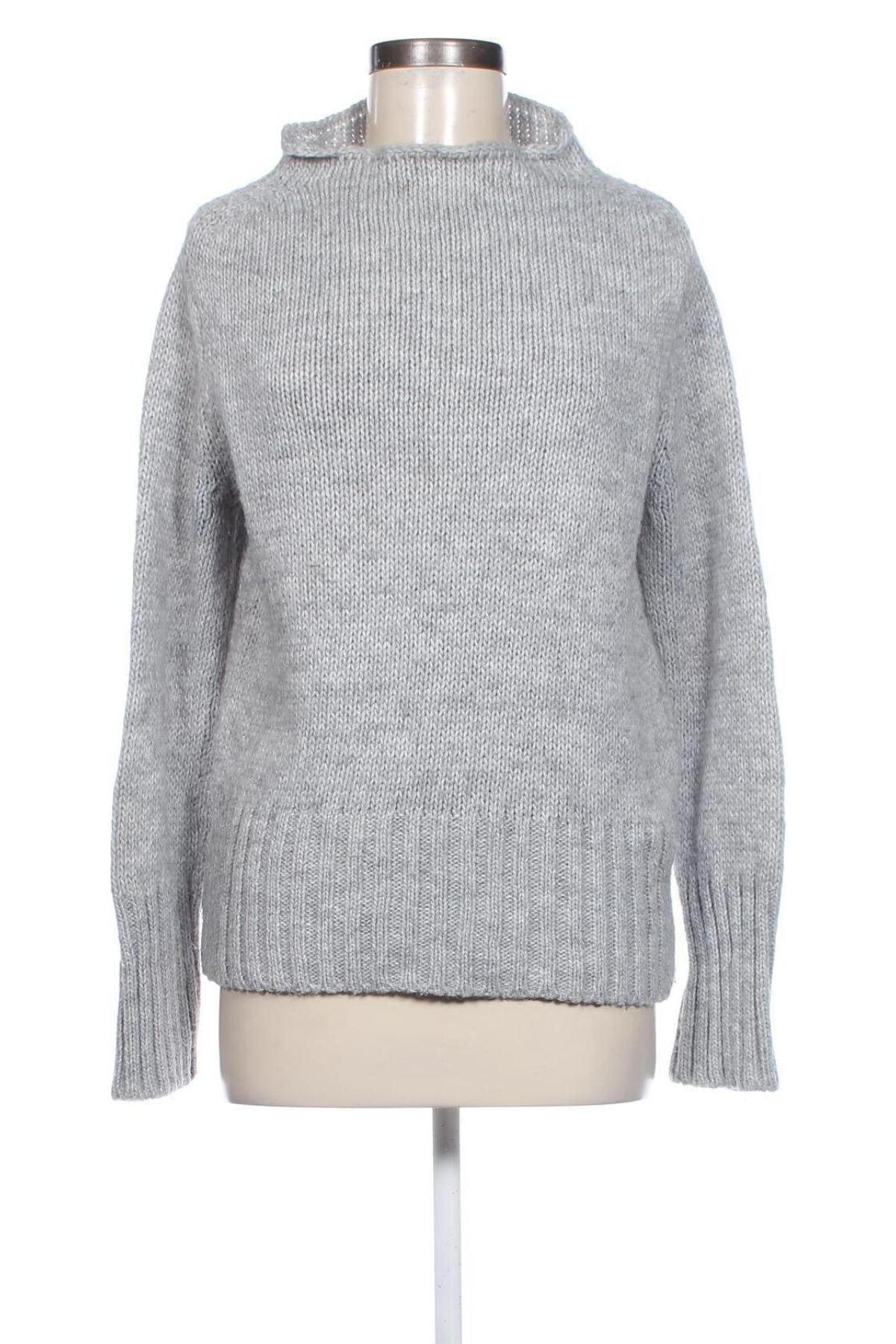 Γυναικείο πουλόβερ Zara Knitwear, Μέγεθος L, Χρώμα Γκρί, Τιμή 9,99 €