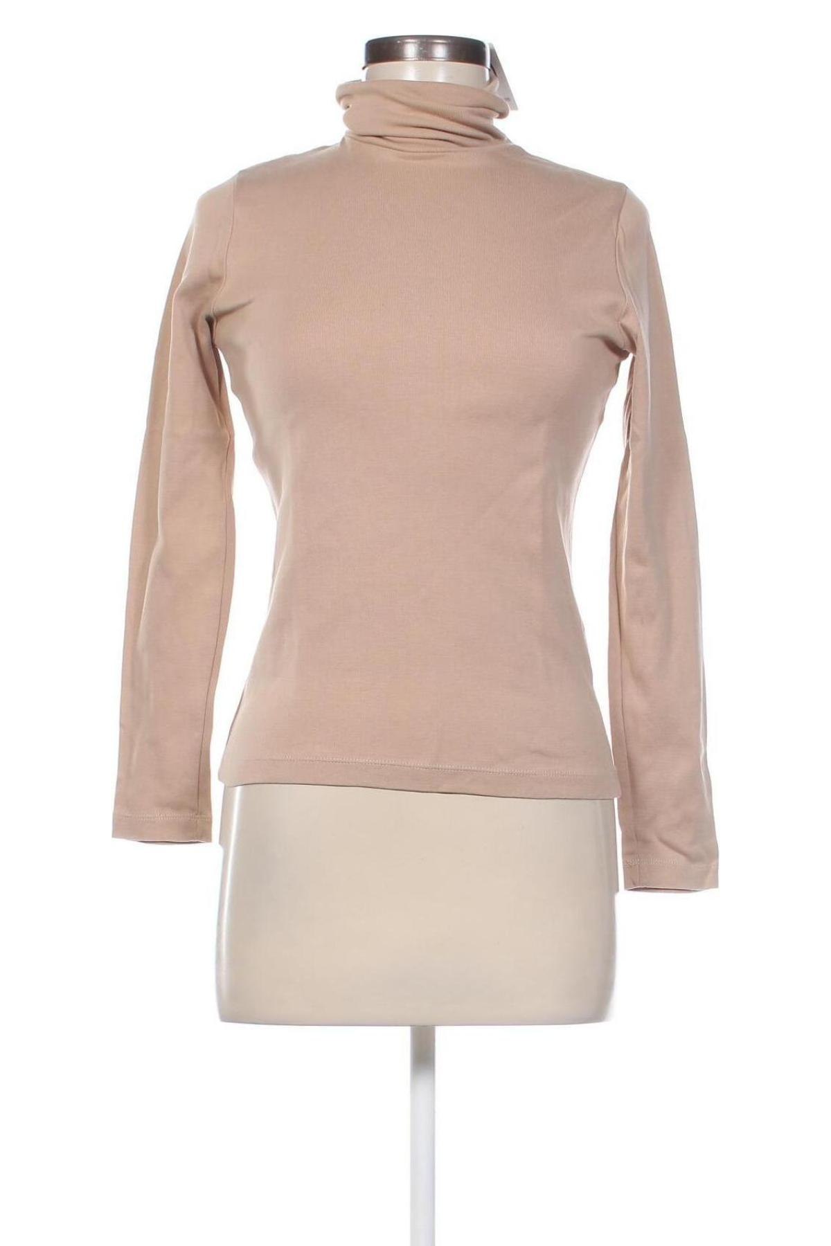 Damen Rollkragen, Größe S, Farbe Beige, Preis 6,99 €