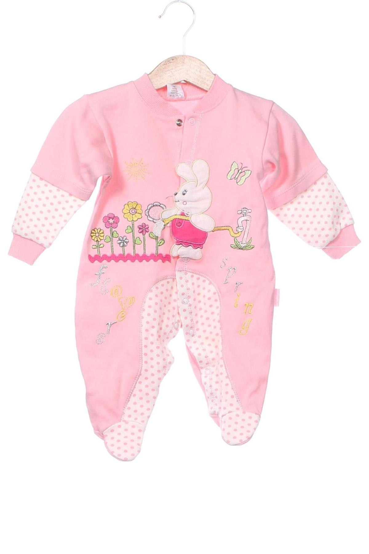 Kinder Overall, Größe 3-6m/ 62-68 cm, Farbe Rosa, Preis € 14,63