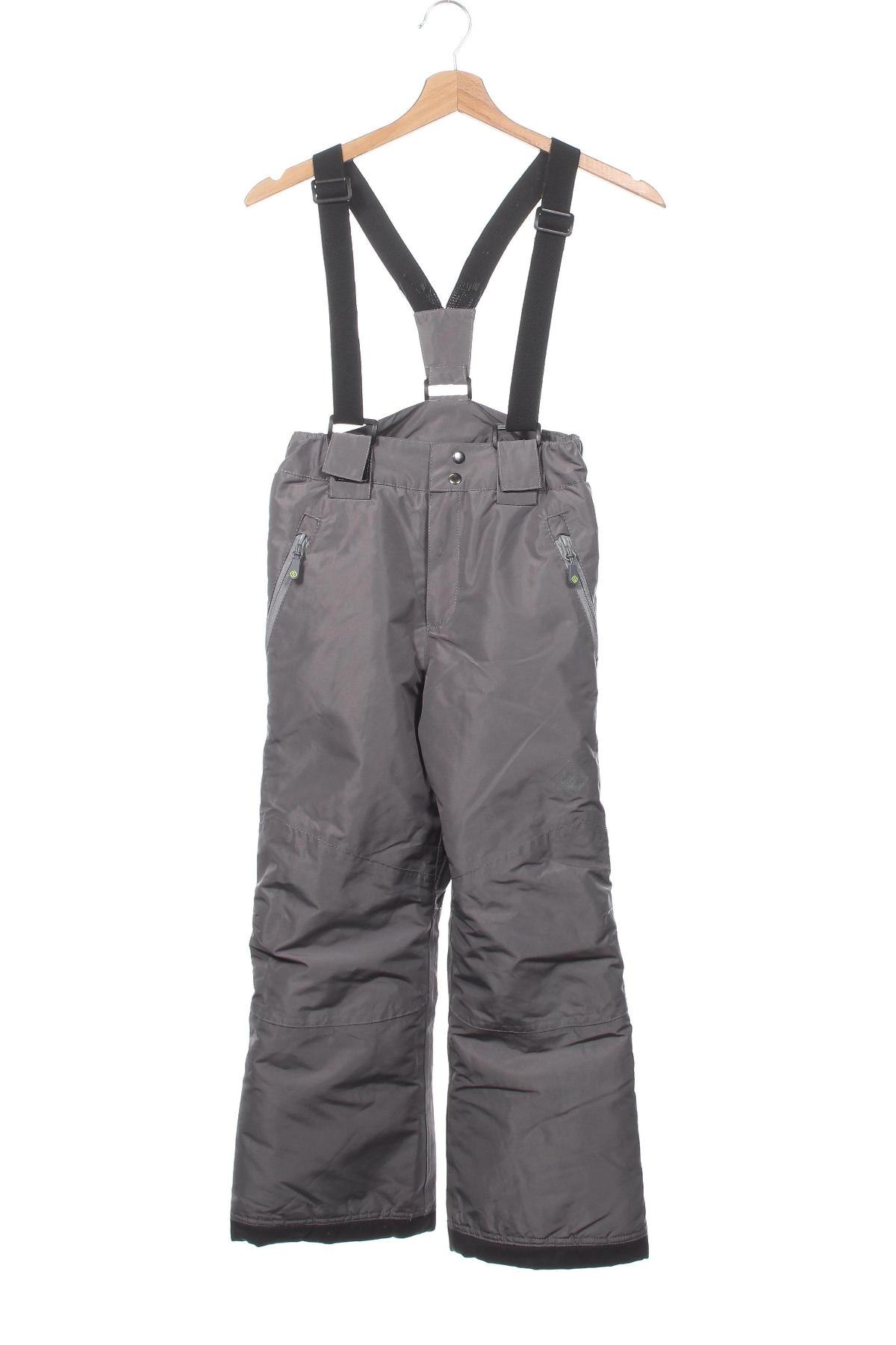 Kinderoverall für Wintersport, Größe 7-8y/ 128-134 cm, Farbe Grau, Preis € 11,49