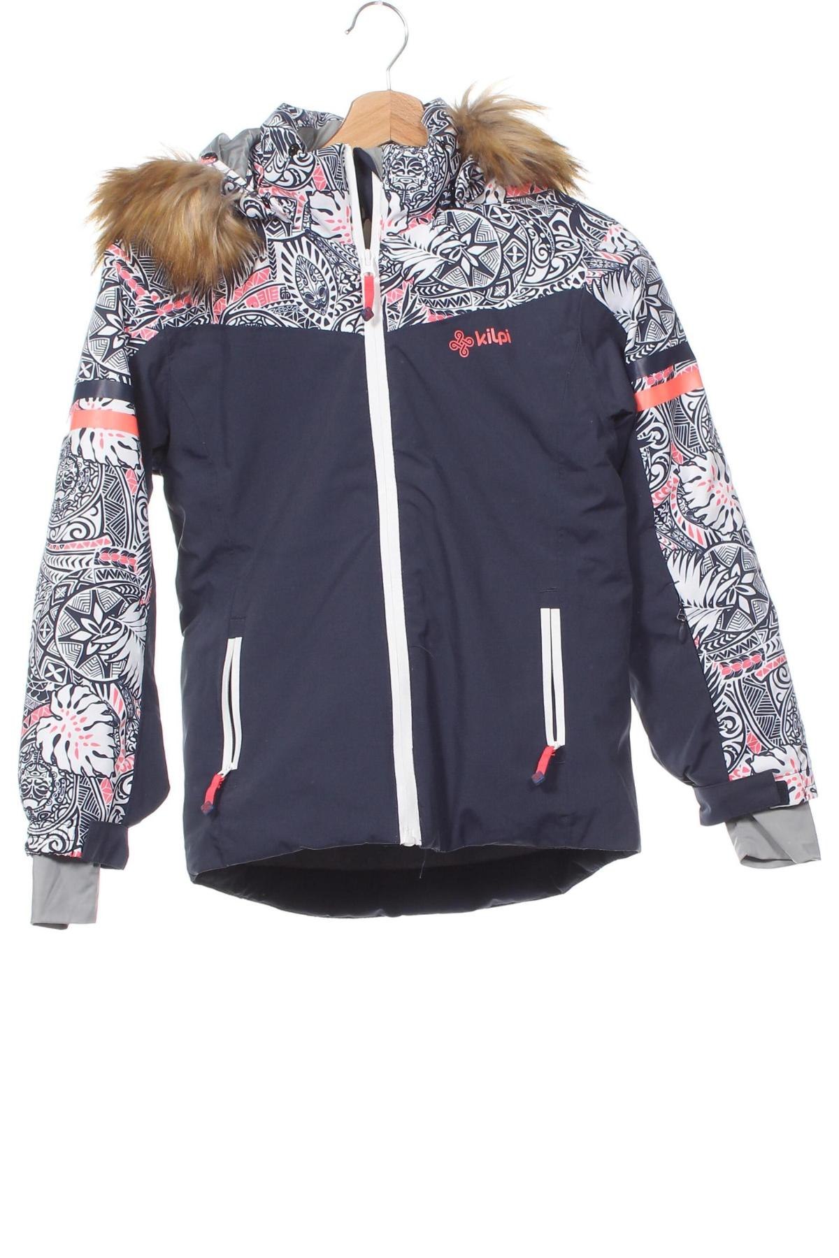 Kinderjacke für Wintersport Kilpi, Größe 8-9y/ 134-140 cm, Farbe Blau, Preis € 11,49