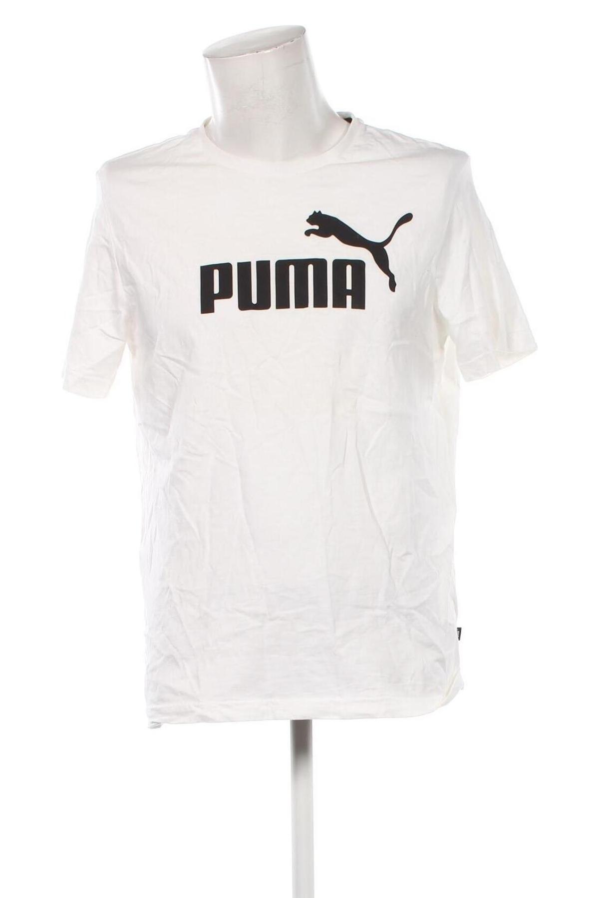 Męski T-shirt PUMA, Rozmiar L, Kolor Biały, Cena 40,99 zł