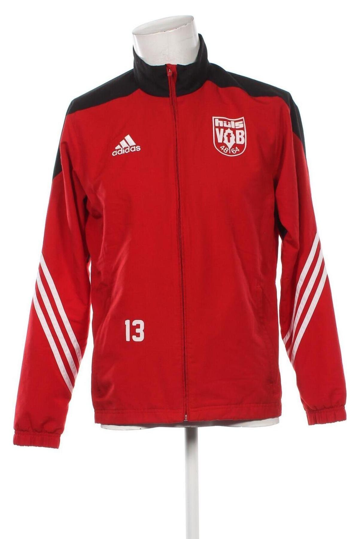 Pánska bunda  Adidas, Veľkosť M, Farba Červená, Cena  80,00 €