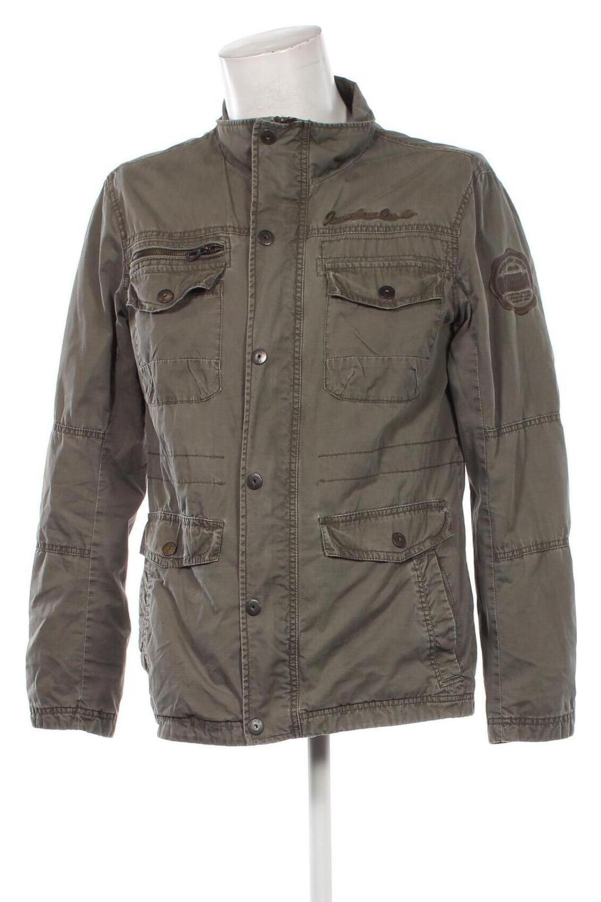 Herrenjacke Jack & Jones, Größe L, Farbe Grün, Preis € 18,49