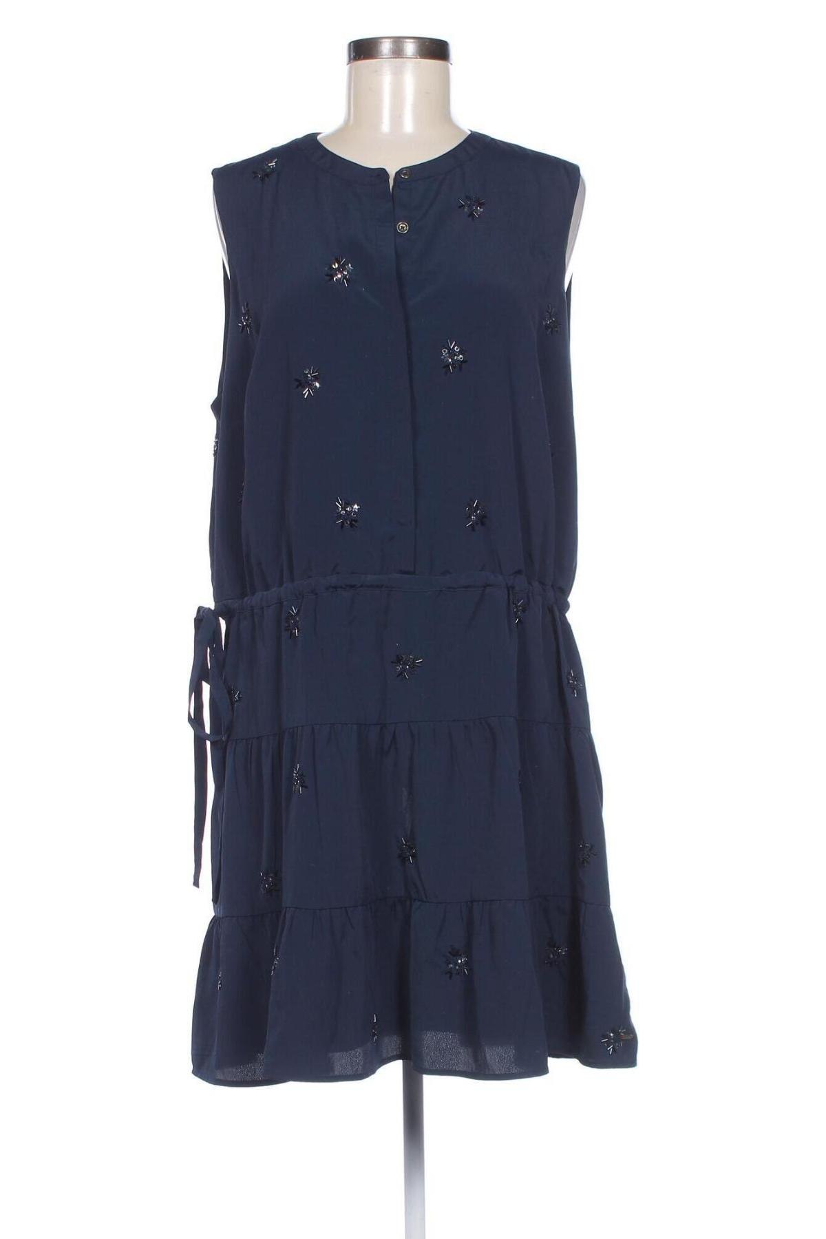 Rochie Tommy Hilfiger, Mărime L, Culoare Albastru, Preț 262,76 Lei